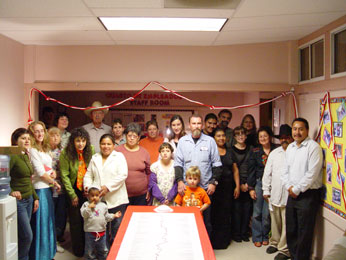 photograph of all the participants at Headstart party
